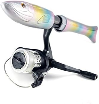 Amazon | オルルド釣具 おさかなロッド チヌ竿 スピニングリール 3号糸